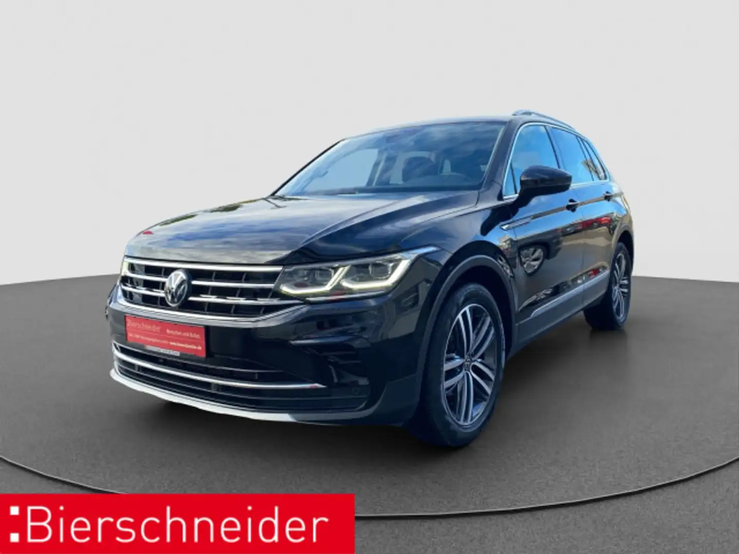 Volkswagen Tiguan 2.0 TDI DSG Elegance 19 AHK MATRIX ACC Schwarz - 2