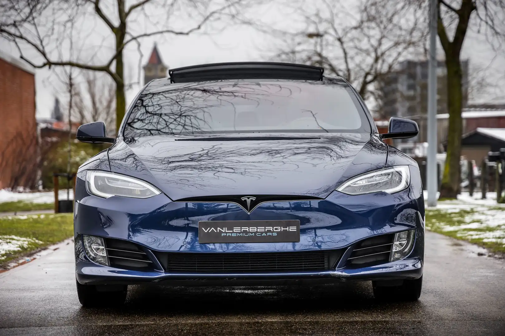 Tesla Model S 75 kWh Dual Motor * Autopilot * 360° * Opendak Azul - 2