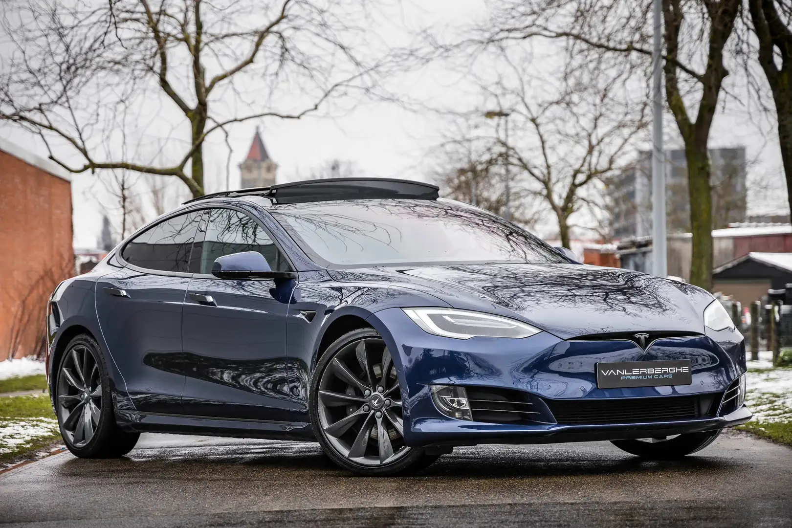 Tesla Model S 75 kWh Dual Motor * Autopilot * 360° * Opendak Blu/Azzurro - 1