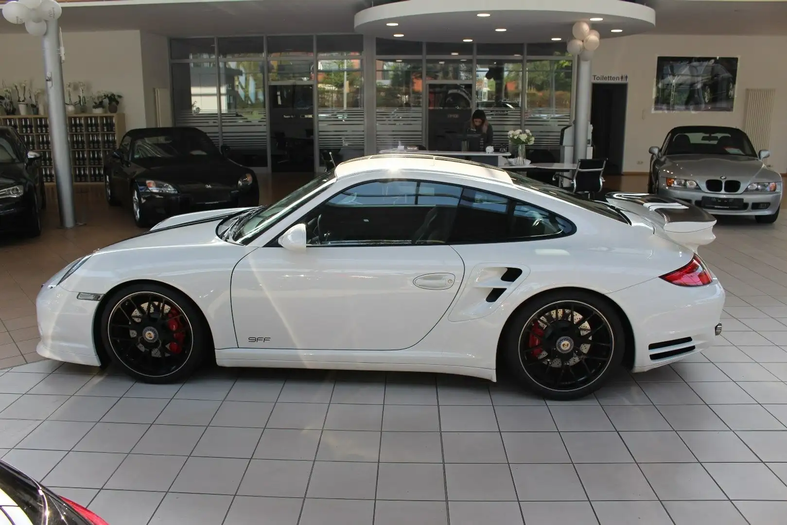 Porsche 911 Turbo Coupe+9FF+670 PS+VOLL Weiß - 1