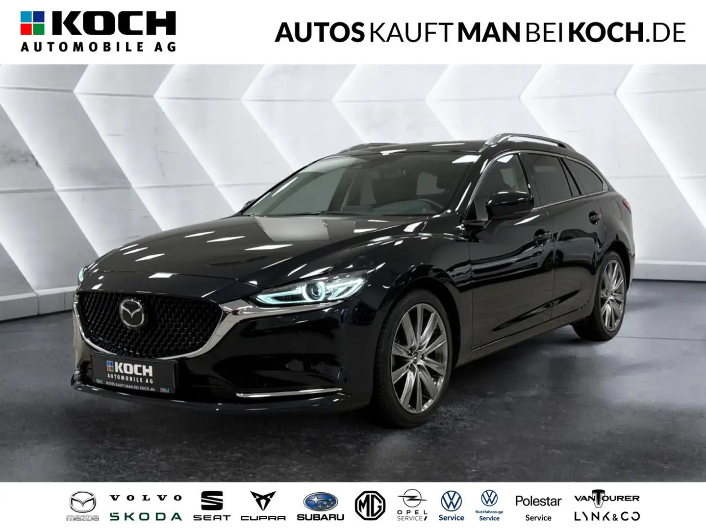 Mazda 6 2.0 SKY-G 15 FWD EXCLUSIVE-Line NAVI LED ACC Noir - 1