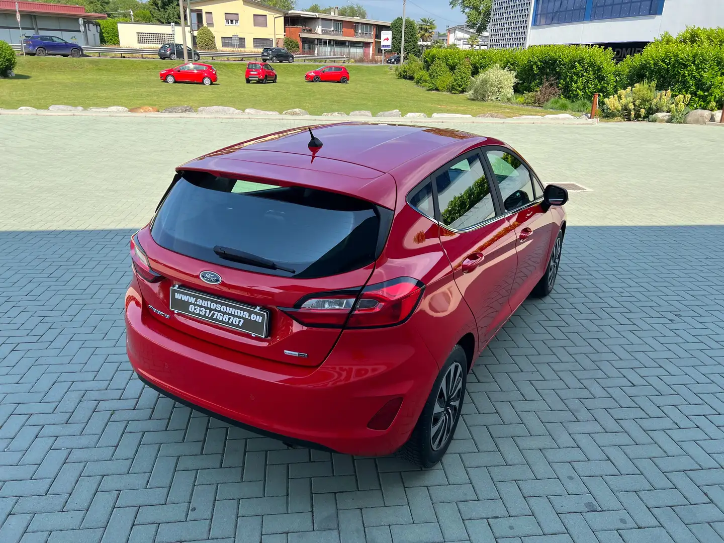 Ford Fiesta 5p 1.0 ecoboost h Titanium 125cv Rosso - 2
