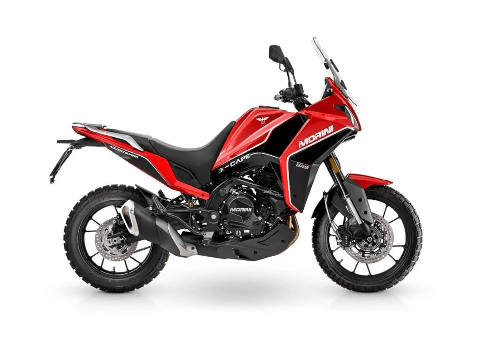 Moto Morini X-Cape 650 cerchi in lega Abs Červená - 2