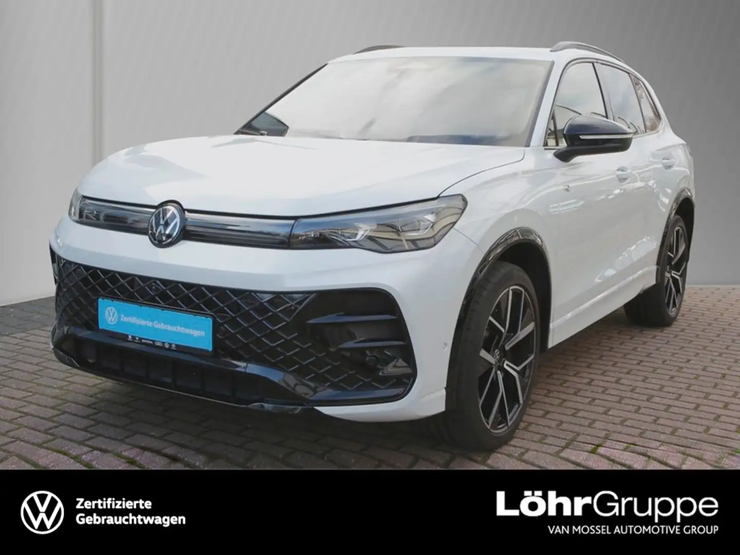 Volkswagen Tiguan 2.0 TSI 4M R-Line Black Style 20"Pano AHK 360°K... Weiß - 1