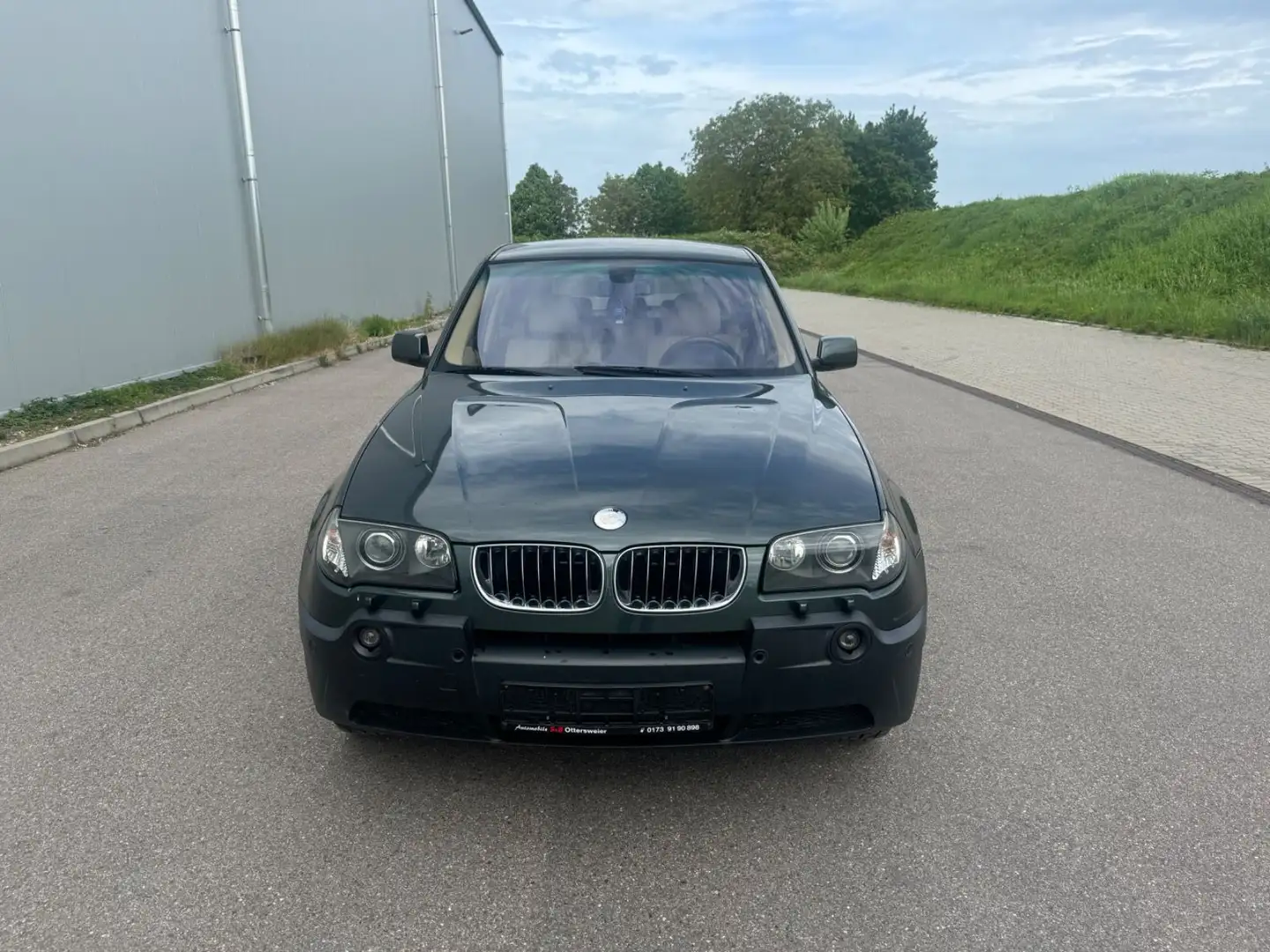 BMW X3 Baureihe X3 3.0i*AUTOMATIK*LEDER Зелений - 2