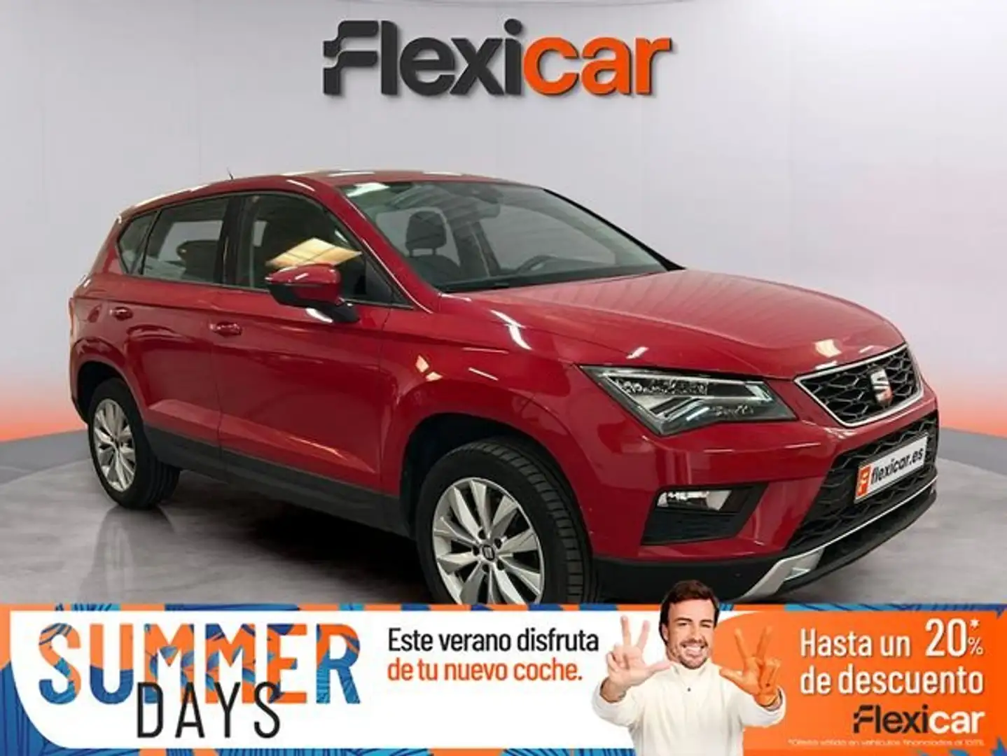 SEAT Ateca 1.4+EcoTSI+110kW+%28150CV%29+4Dr+S%26S+Xcel+Pl Rojo - 1
