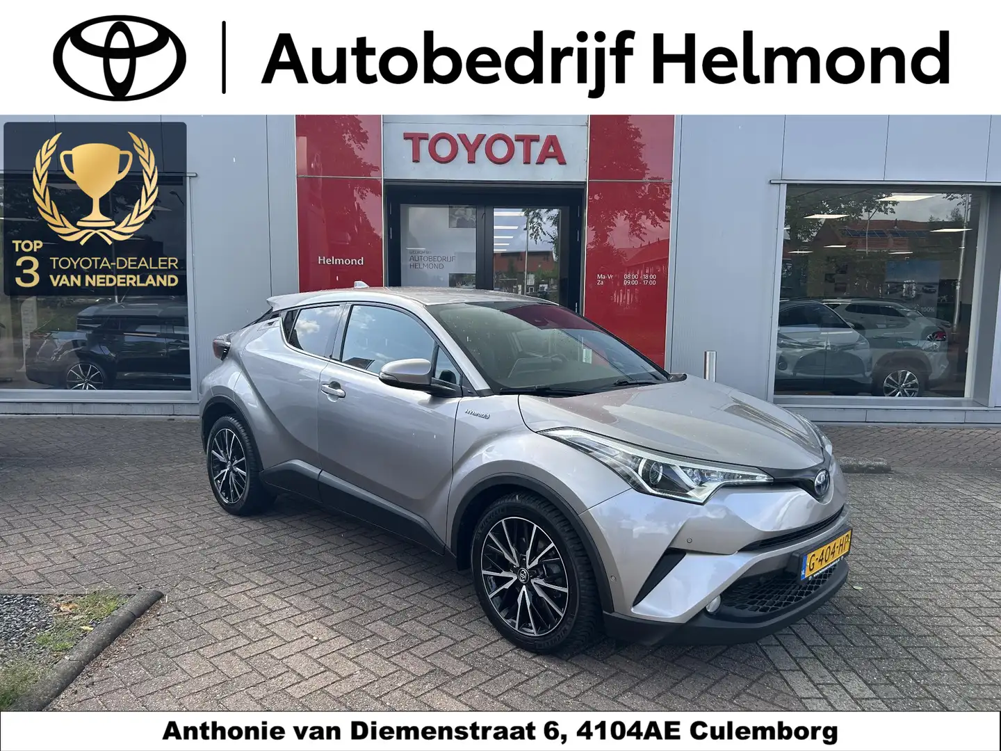 Toyota C-HR 1.8 Hybrid Executive Grijs - 1
