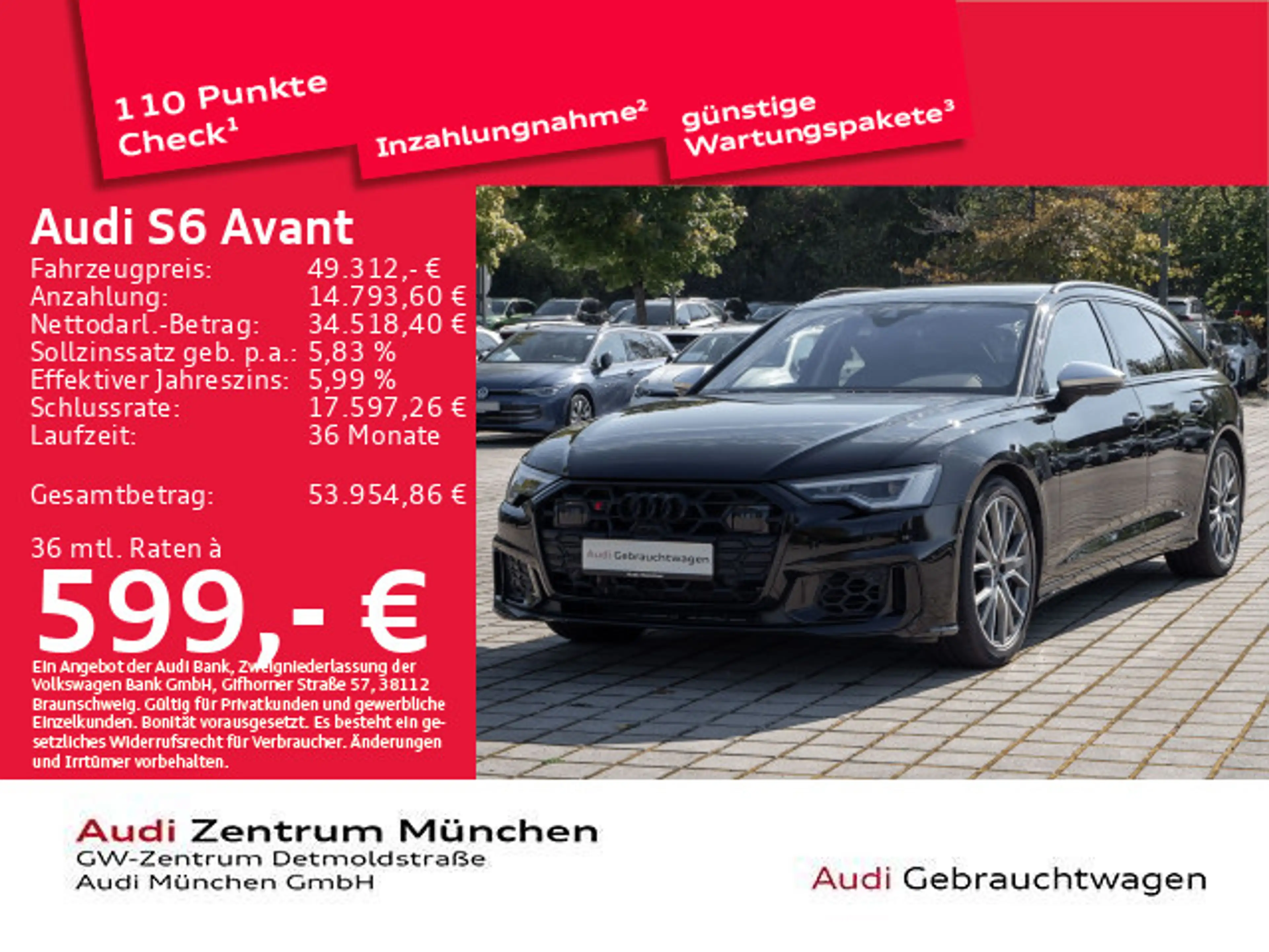 Audi S6 TDI Luftfed/Pano/StdHzg/Allradlenkung