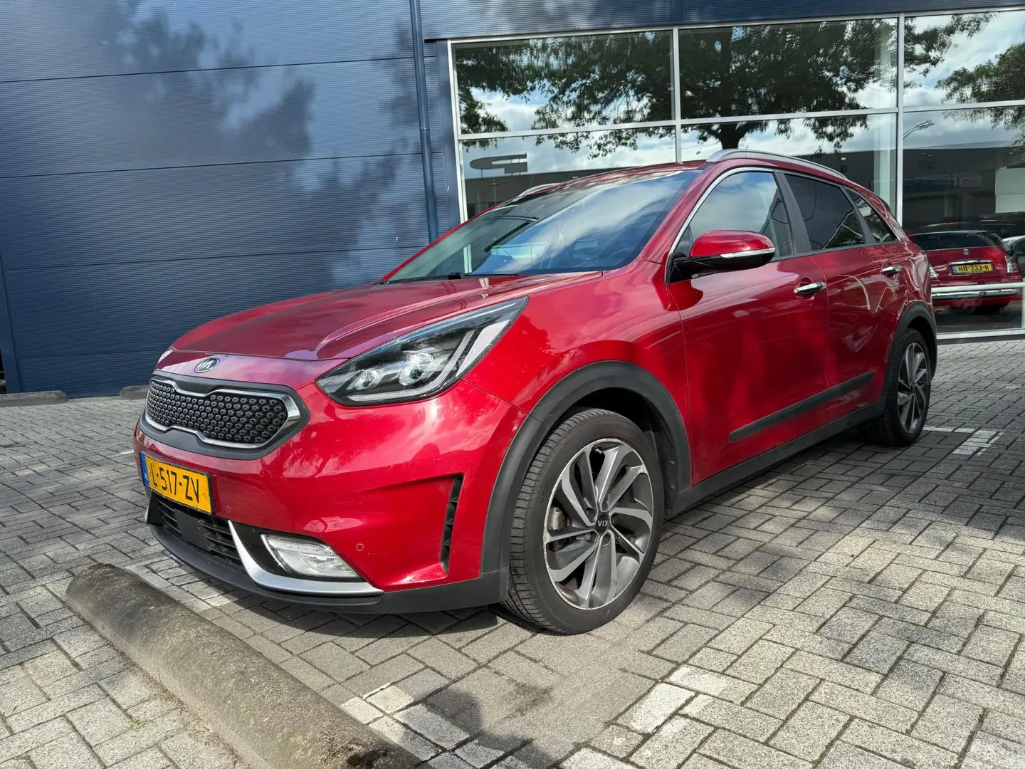 Kia Niro 1.6 GDi Hybrid ExecutiveLine |Leer|Dealer onderhou Rood - 1