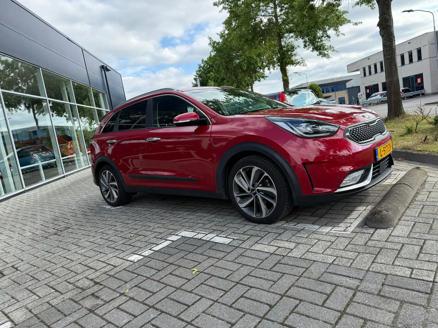 Kia Niro 1.6 GDi Hybrid ExecutiveLine |Leer|Dealer onderhou Rood - 2