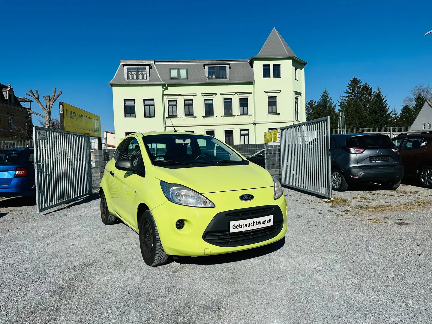 Ford Ka/Ka+ Ambiente 123000 KM EURO 5 TÜV NEU Gelb - 2