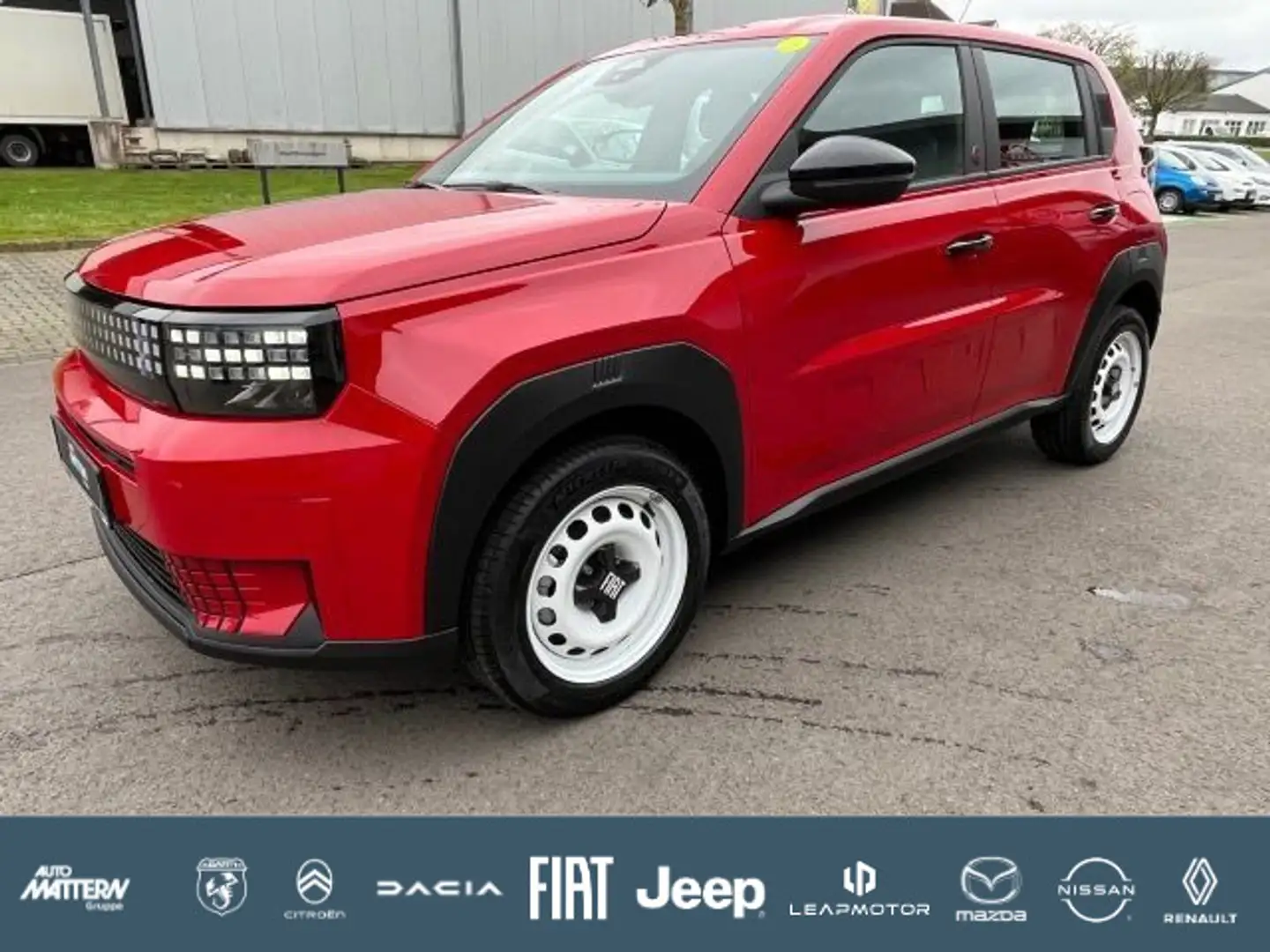 Fiat Elektro Red 44kWh,LED,CarPlay Roşu - 1