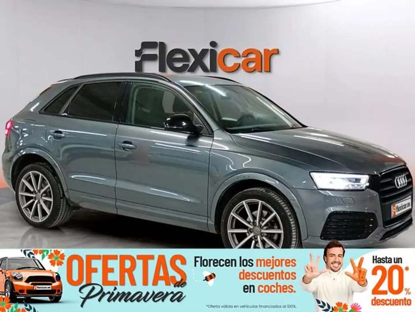 Audi Q3 2.0TDI quattro S tronic 110kW Gris - 1