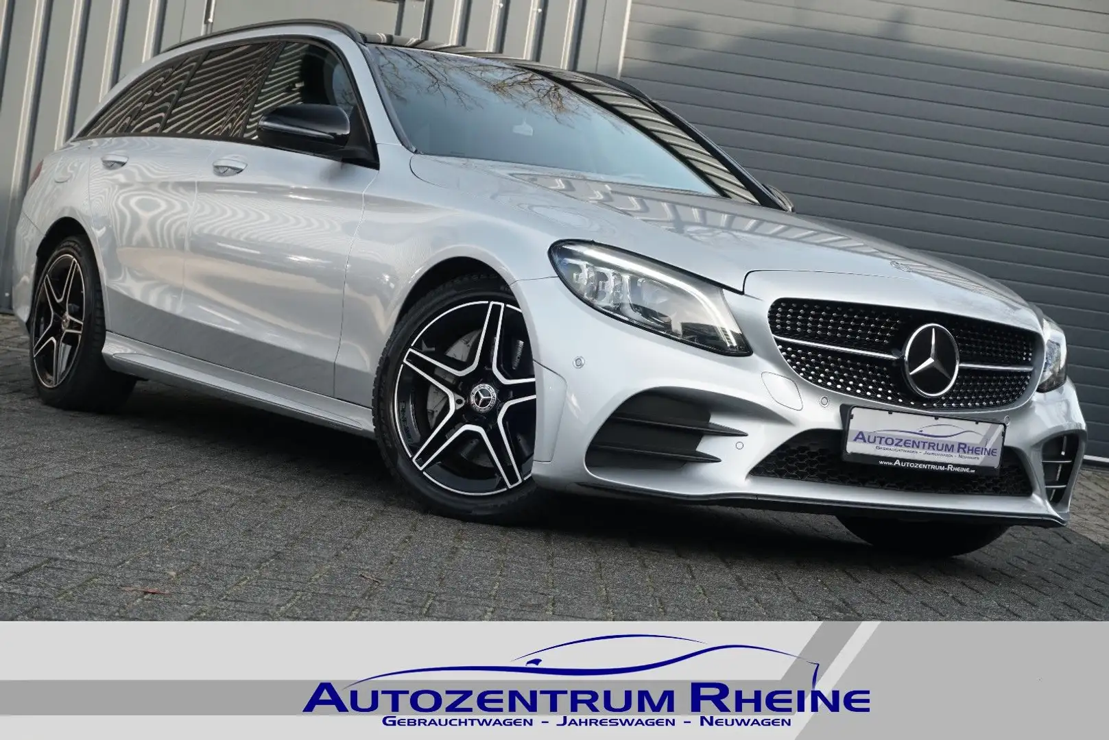 Mercedes-Benz C 300 T AMG Multib RFK PANO SHZ NAV Ambiente ACC Argent - 1