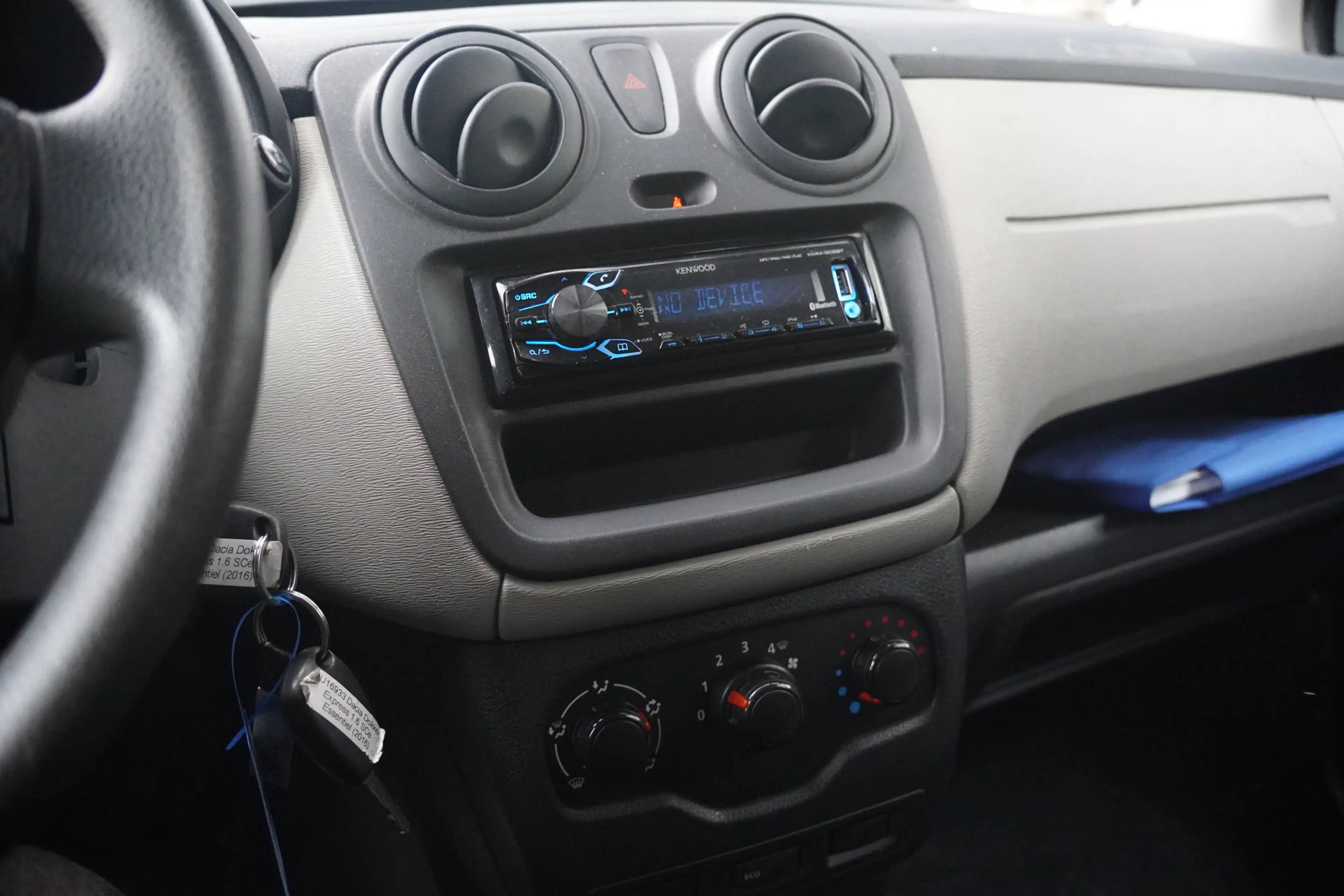 Dacia Dokker 1.6 MPI, BENZINE, TREKHAAK, BTW-VRIJ / MARGE — photo 9