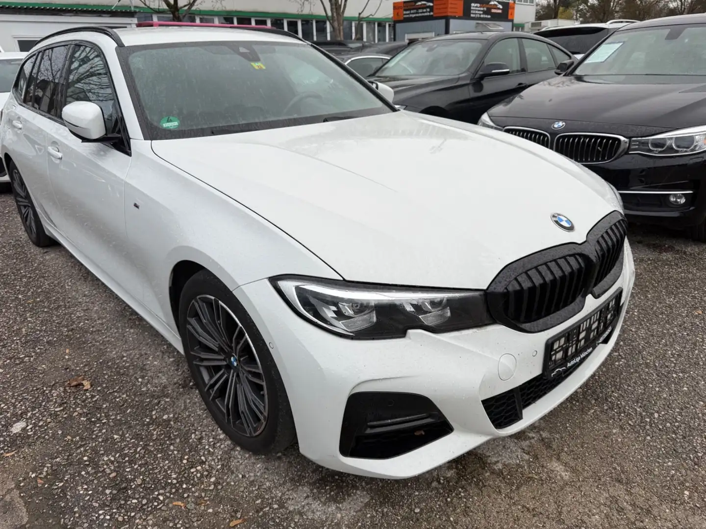 BMW 320 d Touring M Sportpaket Blanc - 2