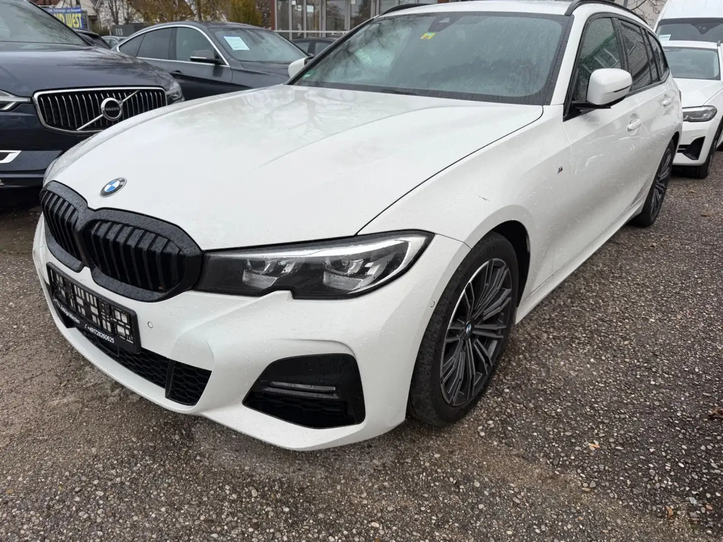 BMW 320 d Touring M Sportpaket Blanc - 1