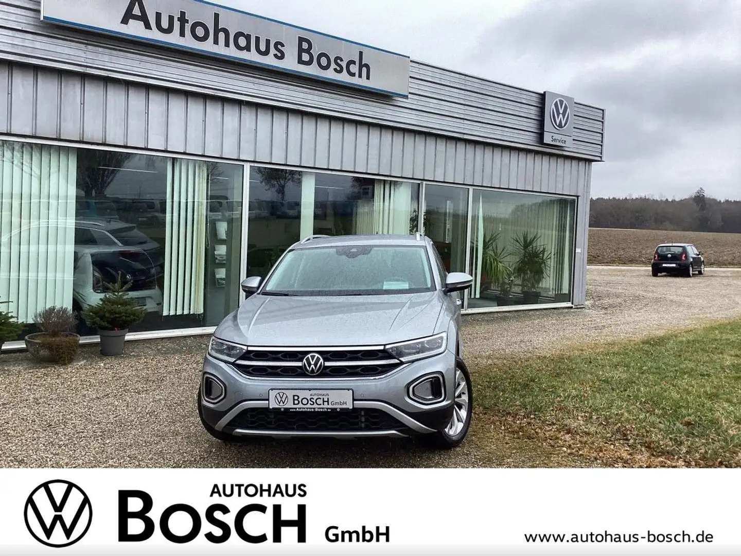 Volkswagen T-Roc 2.0 TDI Style DSG Navi ACC SHZ RFK PDC LED Silber - 1