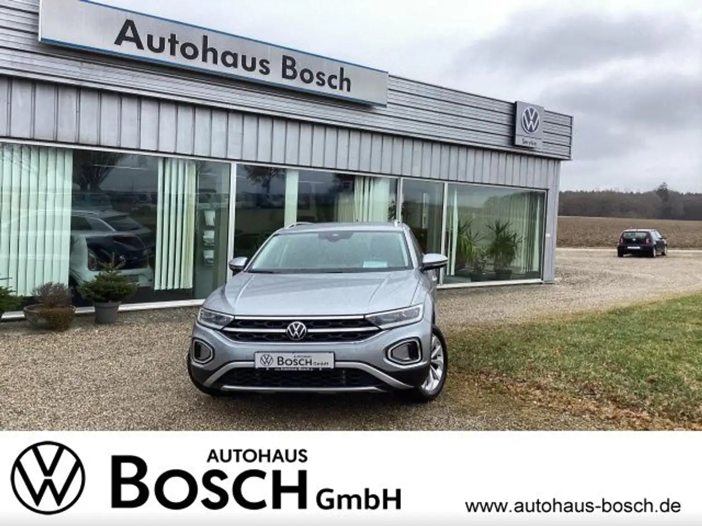 Volkswagen T-Roc 2.0 TDI Style DSG Navi ACC SHZ RFK PDC LED Silber - 1