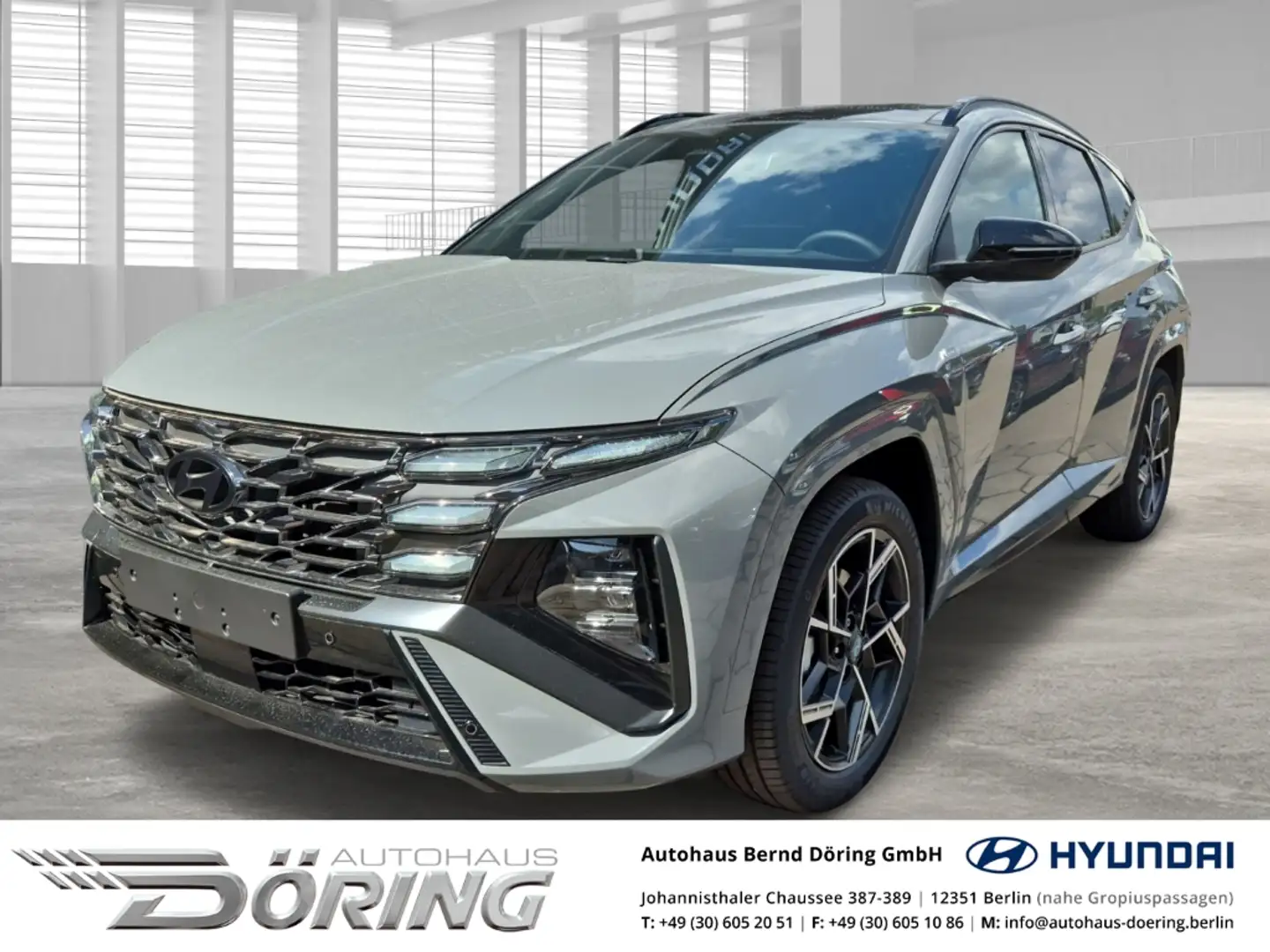 Hyundai TUCSON Plug-In Hybrid N Line 1.6 Turbo Automatik 4WD 253 Grigio - 1