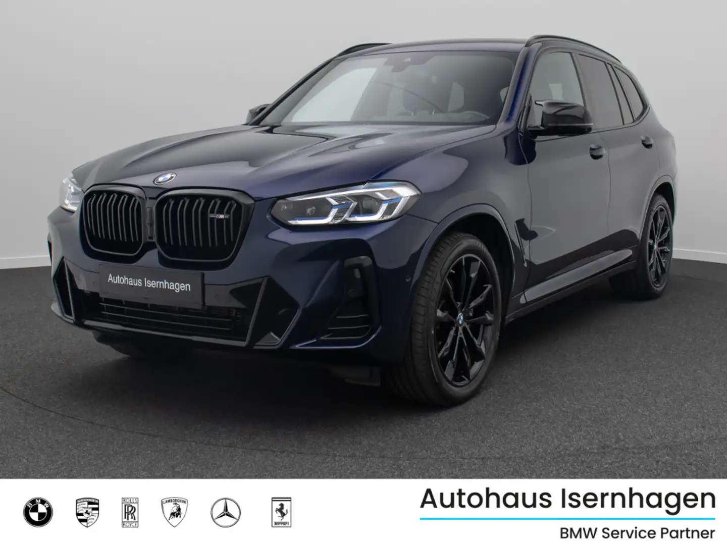 BMW X3 M 360°Laser HUD DAB HiFi WLAN Komfort AHK Blue - 1