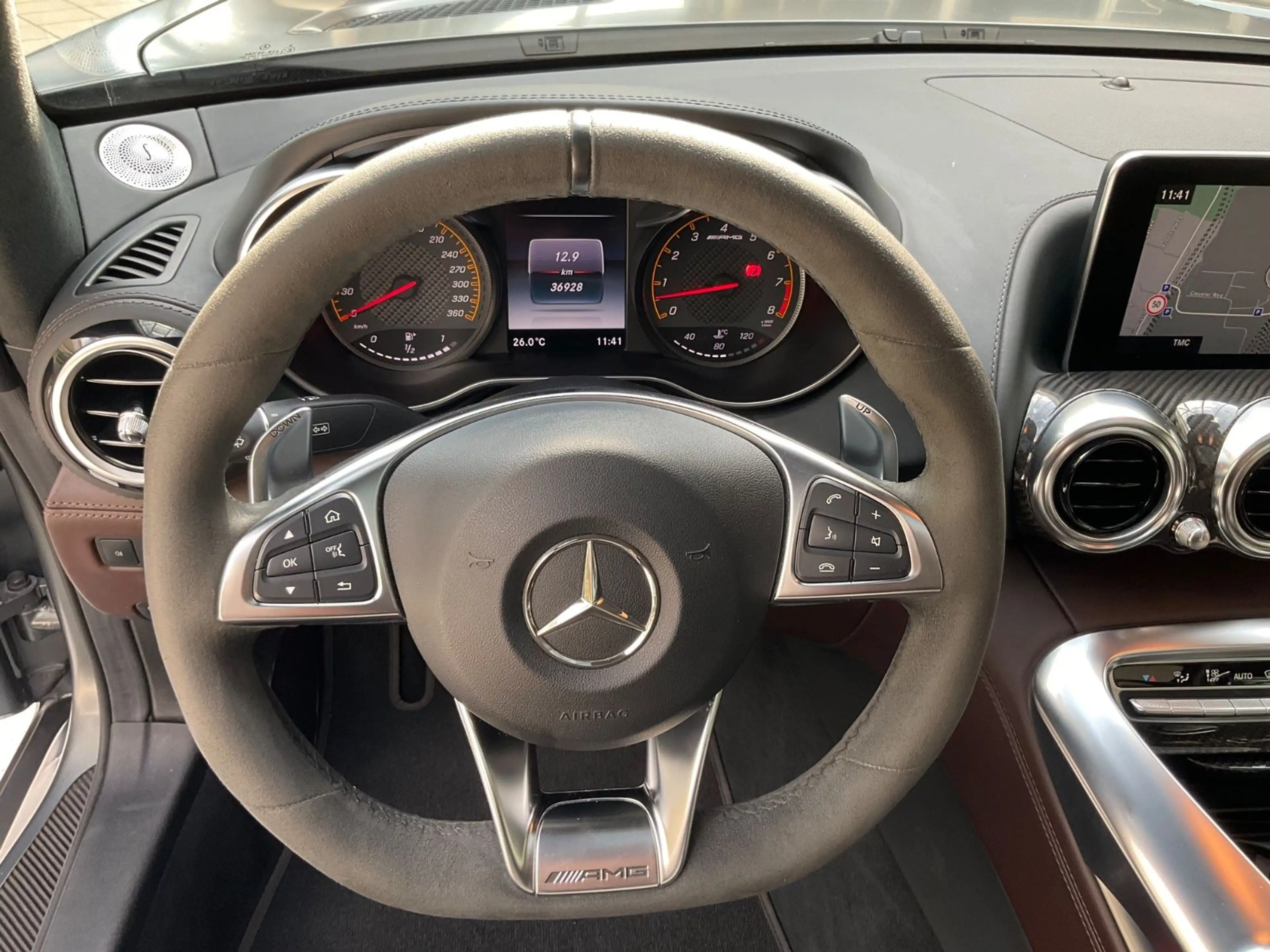 Mercedes-Benz AMG GT *Performance Sitz* Carbon/Burm./Keramik — photo 15