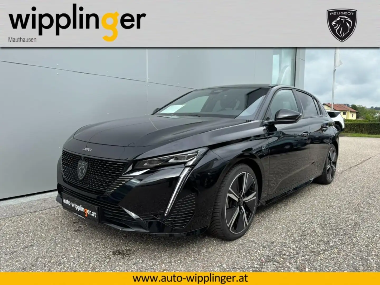 Peugeot 308 GT 130PS Benzin EAT8 LP € 37.168,- Schwarz - 1