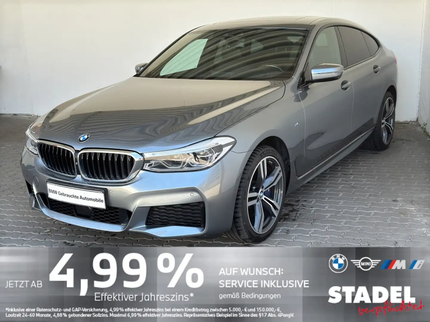BMW 640 iA xDr G.T. M Sport Navi.LED.ACC.Standhz.360° Blue - 2