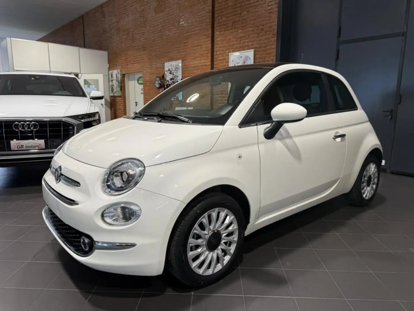 Fiat 500 1.0 Hybrid Dolcevita NEOPATENTATI - TETTO - 15 Bianco - 2