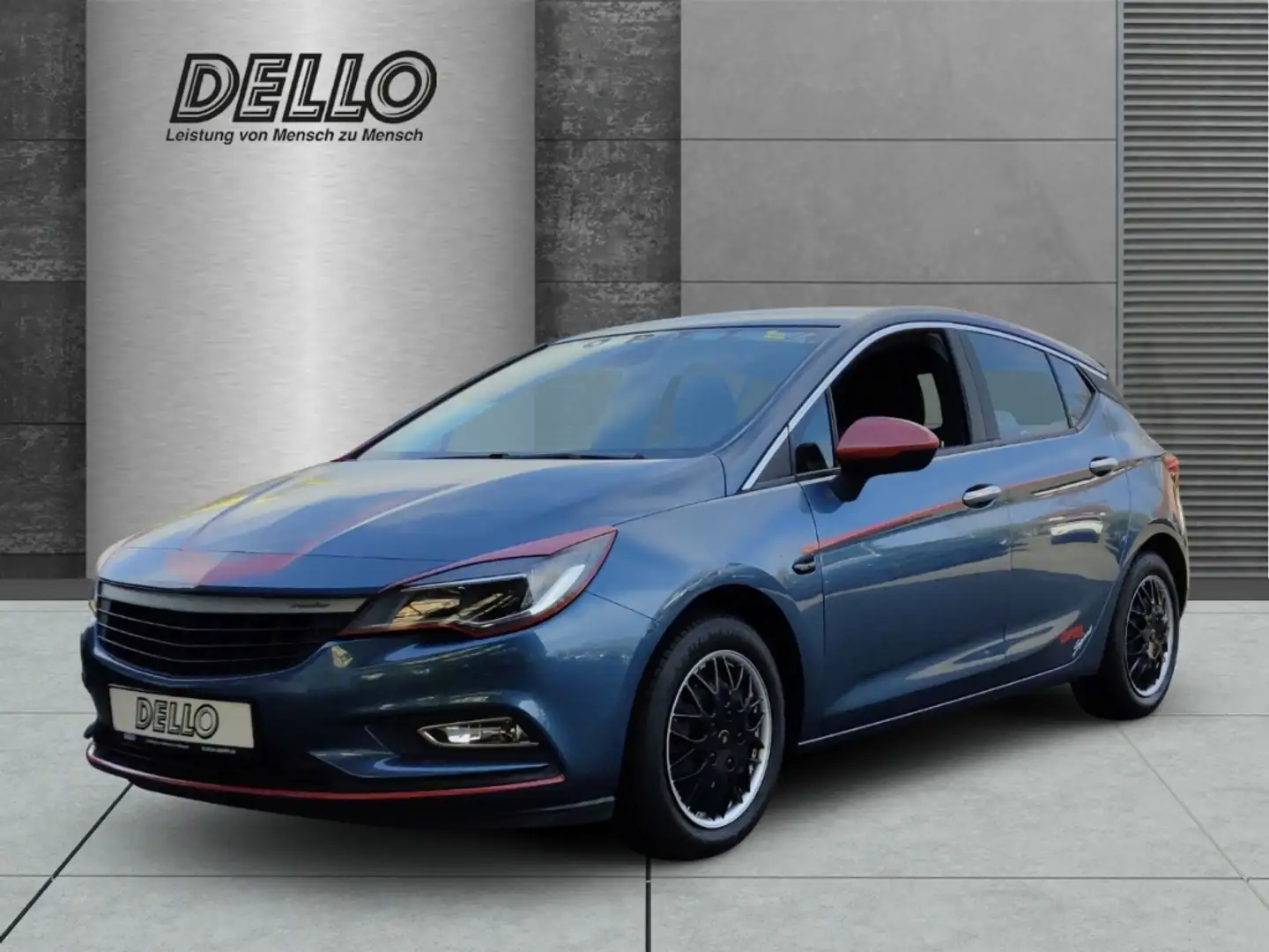 Opel Astra Dynamic 1.4T Navi Apple CarPlay Android Auto Mehrz Blau - 1