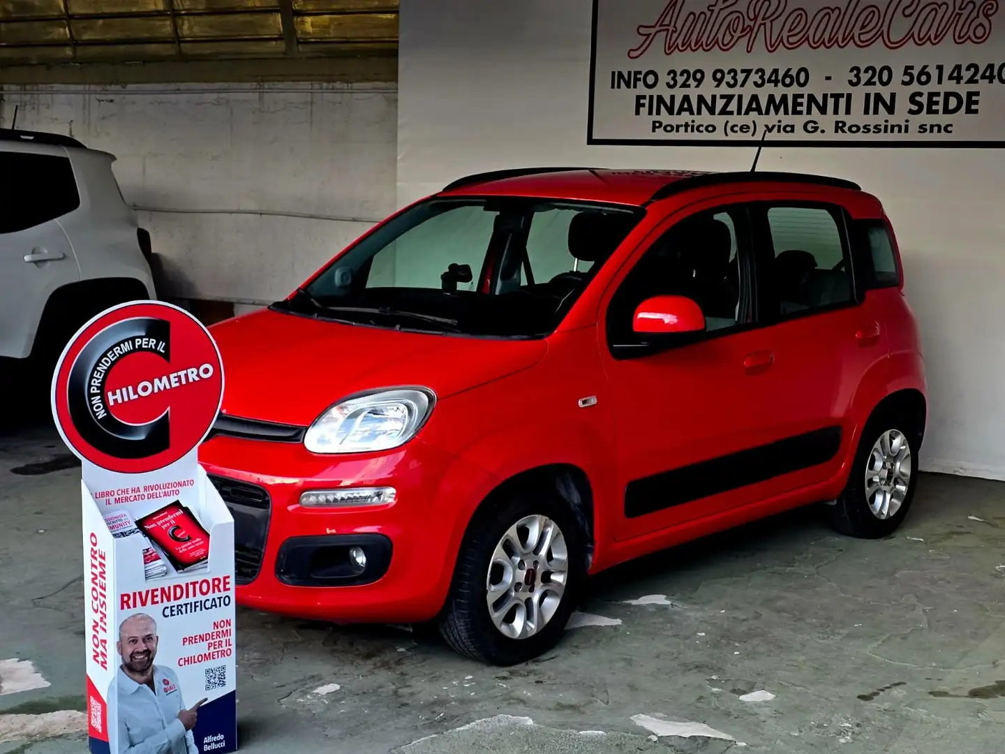 Fiat Panda Panda 1.2 Lounge s Rosso - 1