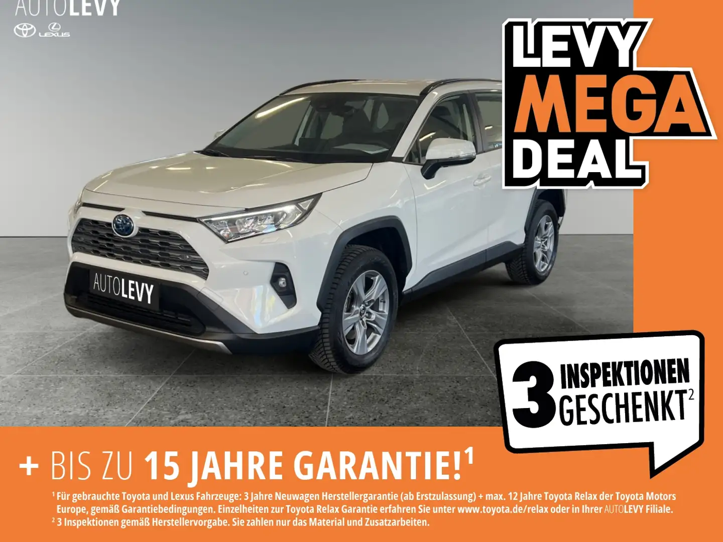 Toyota RAV 4 Hybrid 4x2 Business Edition *CARPLAY* Білий - 1
