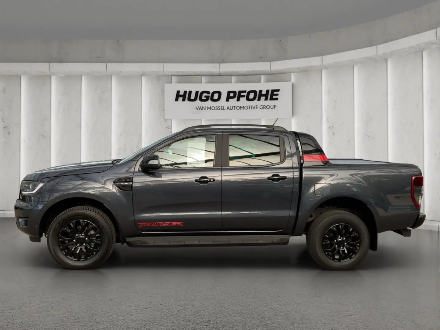 Ford Ranger 2.0 TDCi Thunder 4x4 LED AHK elSitz AUT Grau - 2