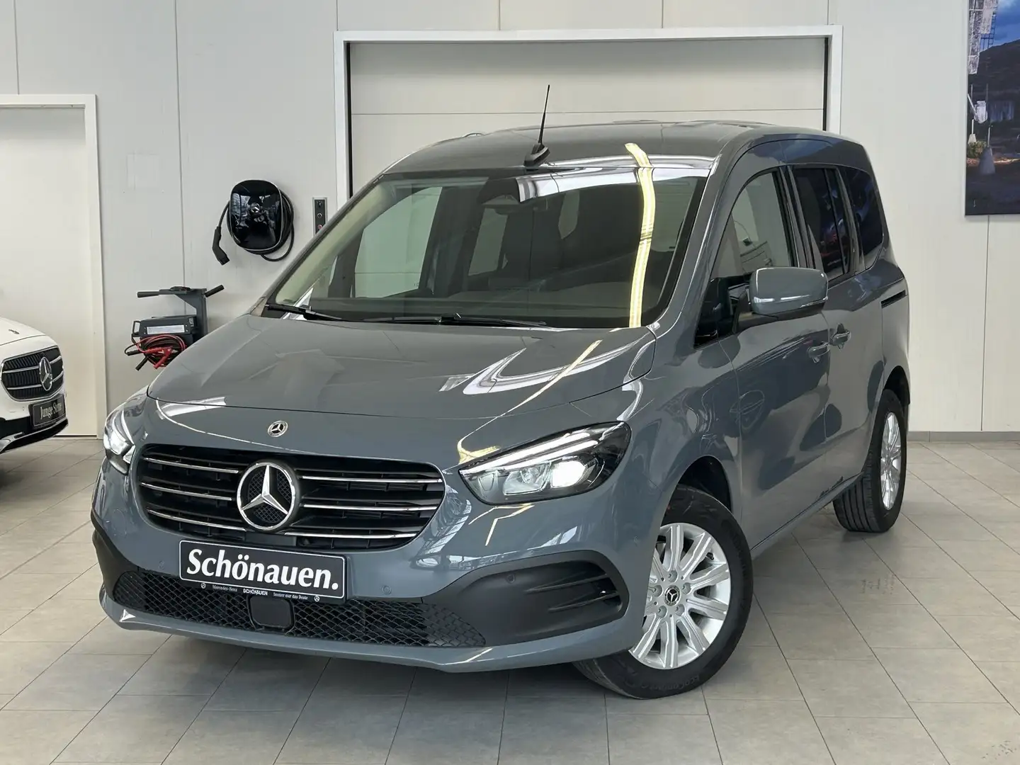 Mercedes-Benz T-Class T 180 SONDERMODELL KAMERA+TECHNIK+LED+NAVI+SHZ Gri - 1