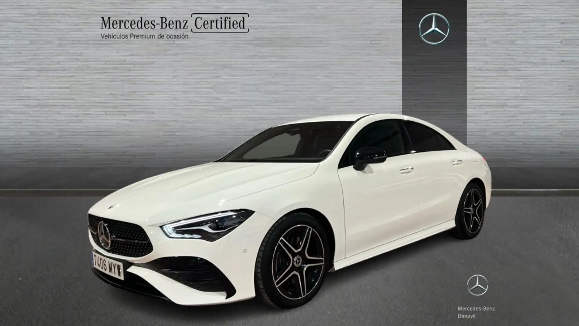 Mercedes-Benz CLA 220 220d Blanco - 1