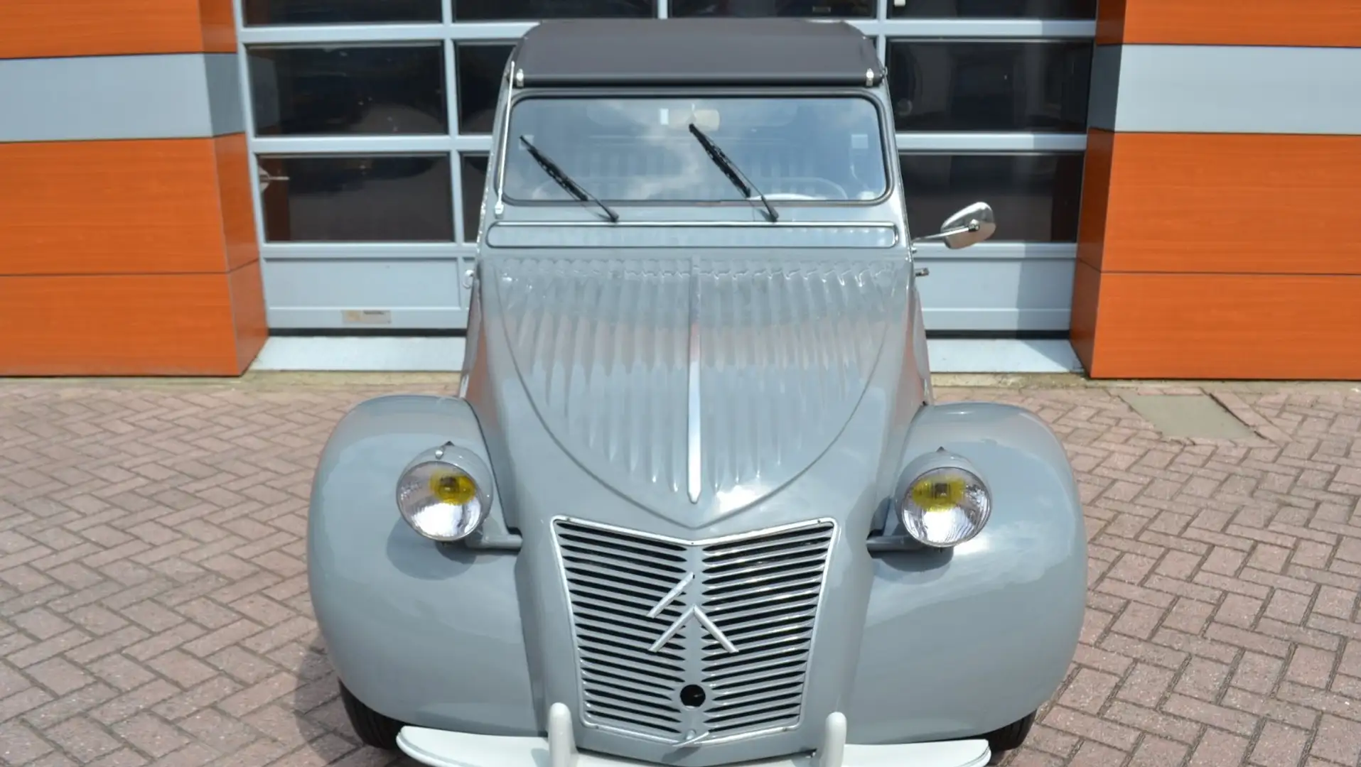 Citroen 2CV 1957 Argent - 1