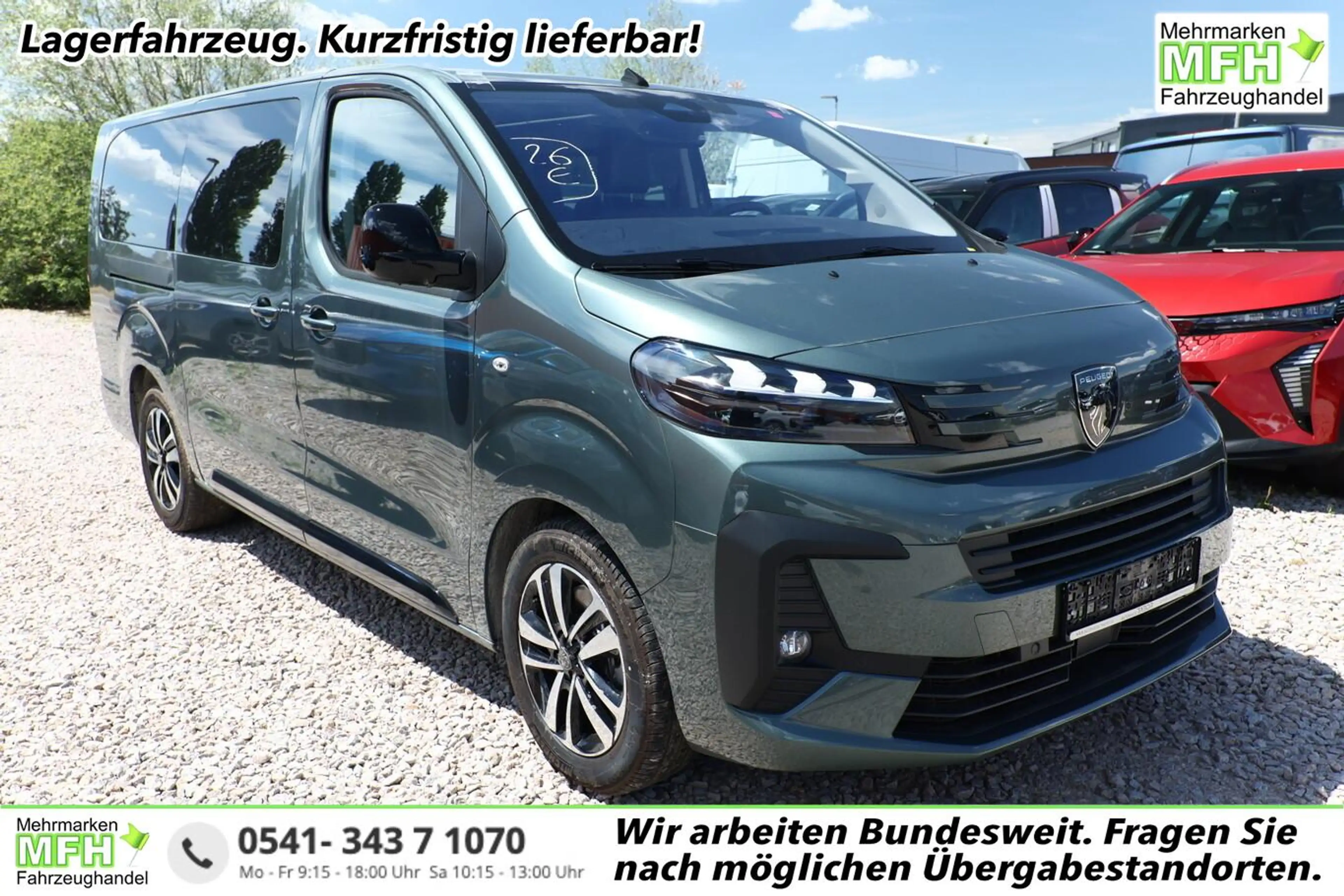 Peugeot Traveller Allure L3 Pano Nav AHK Massage SHZ BT 130 kW (1...