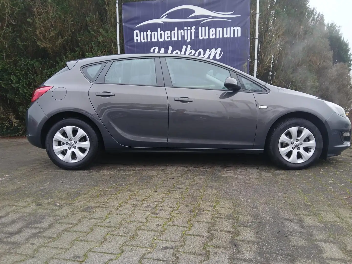 Opel Astra 1.4 Turbo Sport , Cruise control, Airco, LM velgen Gris - 2