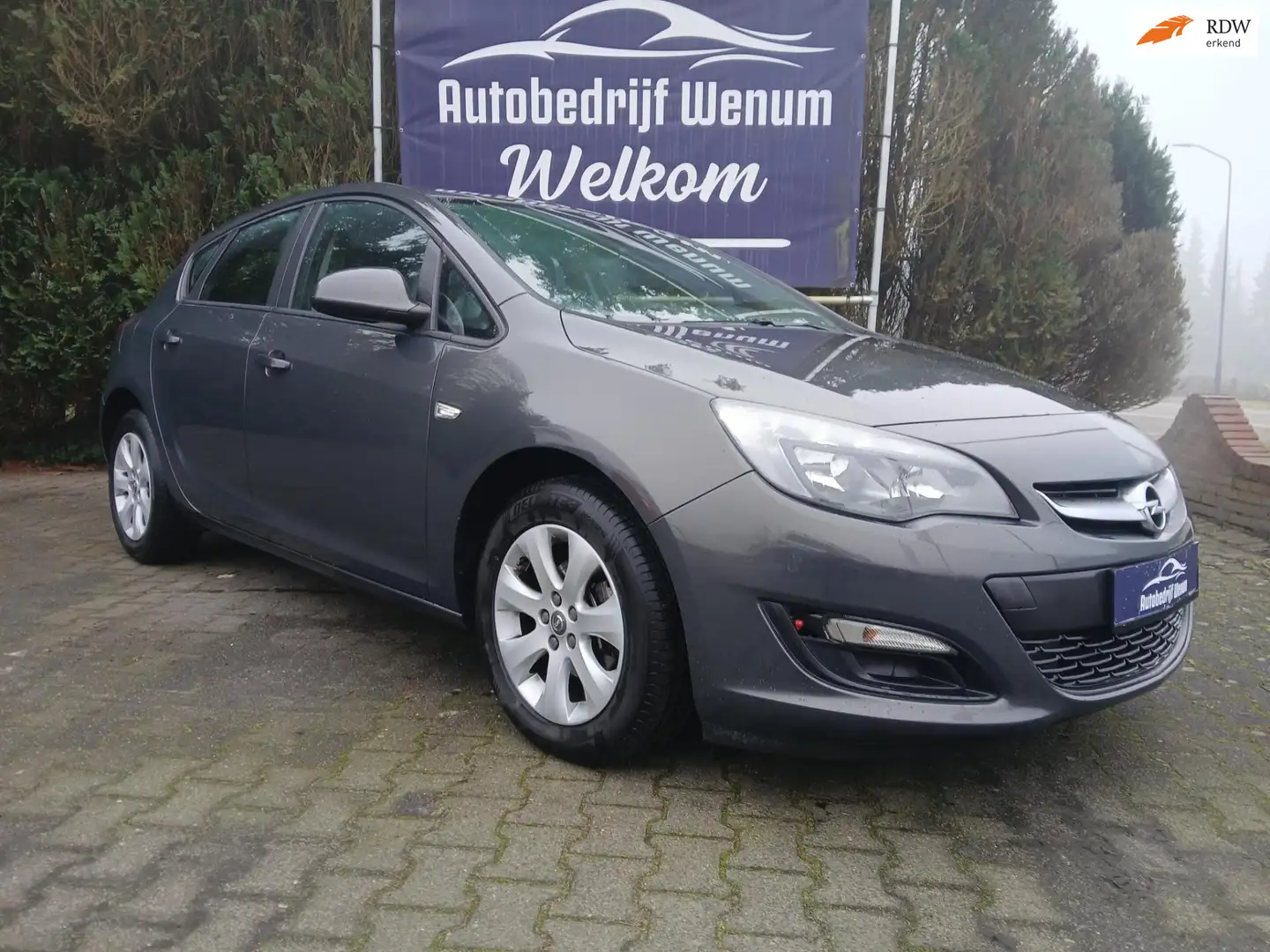 Opel Astra 1.4 Turbo Sport , Cruise control, Airco, LM velgen Gris - 1