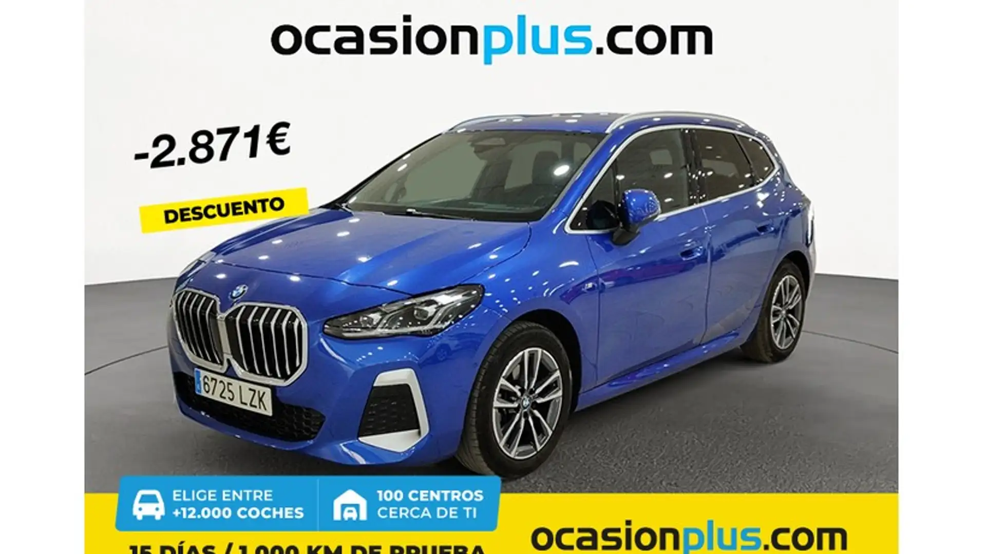 BMW 218 218iA Active Tourer 100kW Bleu - 1
