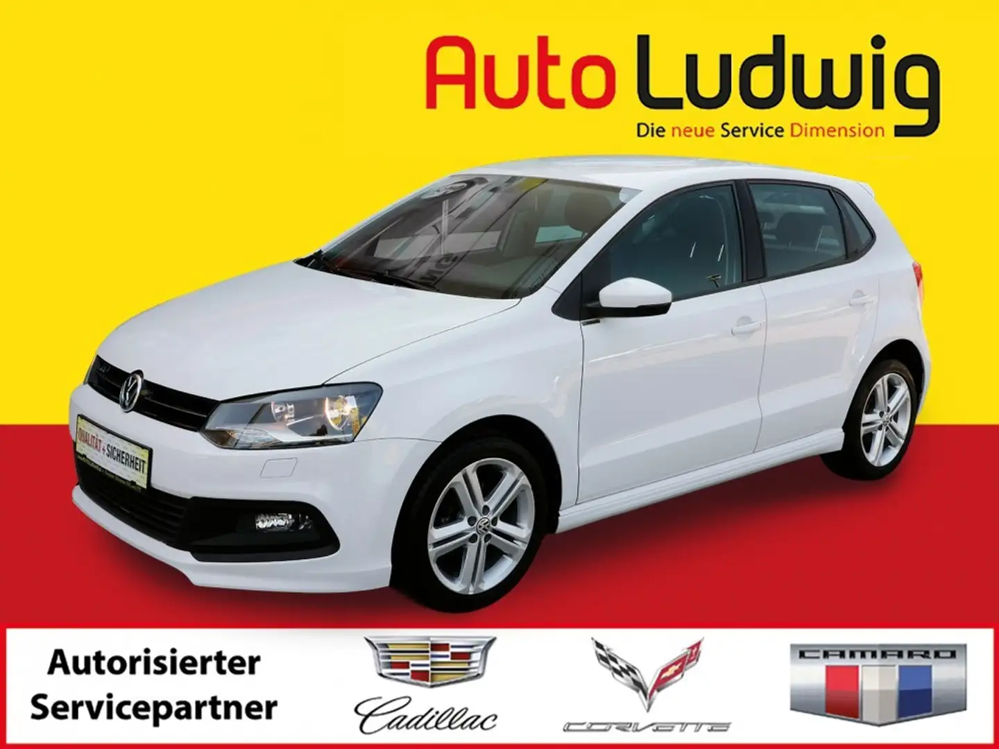 Volkswagen Polo 4Sports 1,2 *KLIMAAUTOMATIK*SITZHEIZUNG*REGENSE... Blanc - 1