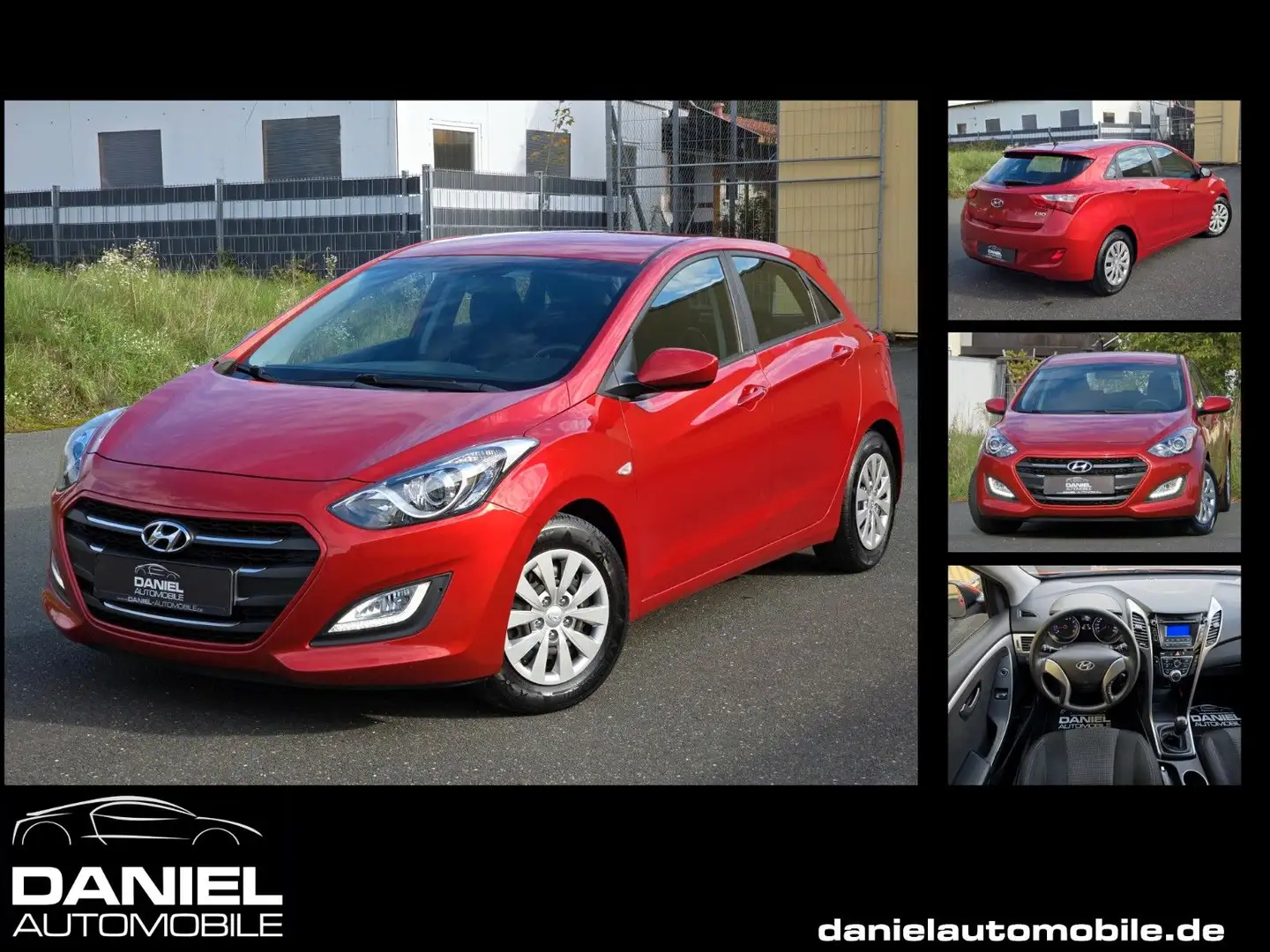 Hyundai i30 1.4 blue Classic WENIG KM + GARANTIE Rot - 1