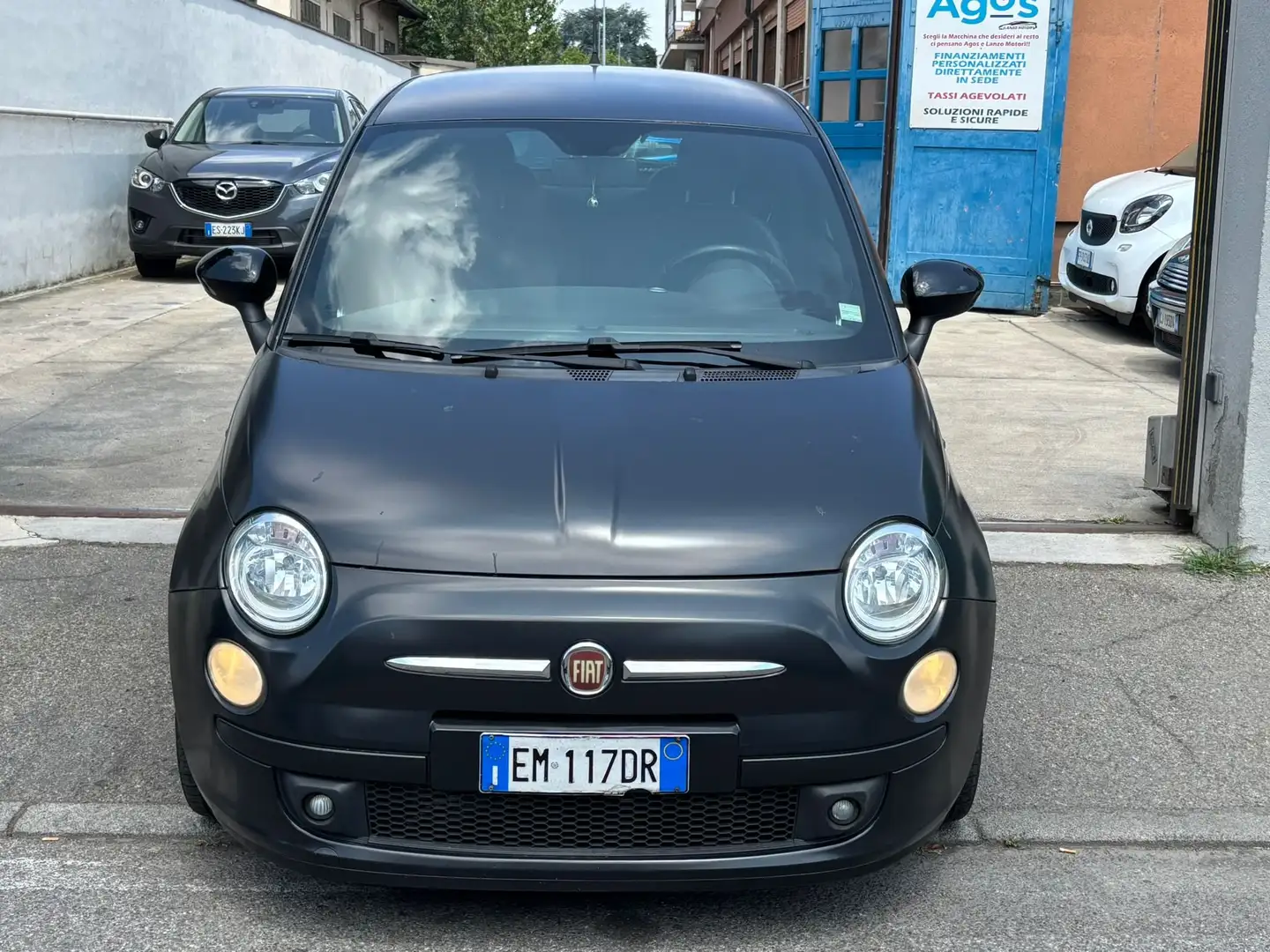 Fiat 500 1.3*DIESEL*LOUNGE*EURO5* Nero - 2