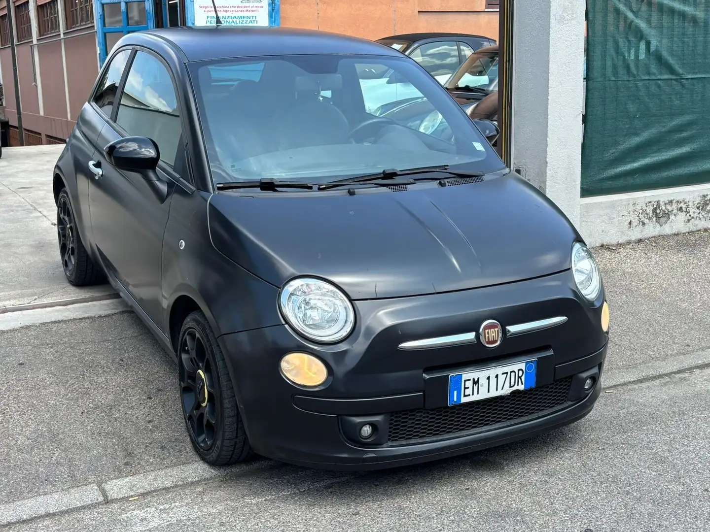 Fiat 500 1.3*DIESEL*LOUNGE*EURO5* Nero - 1