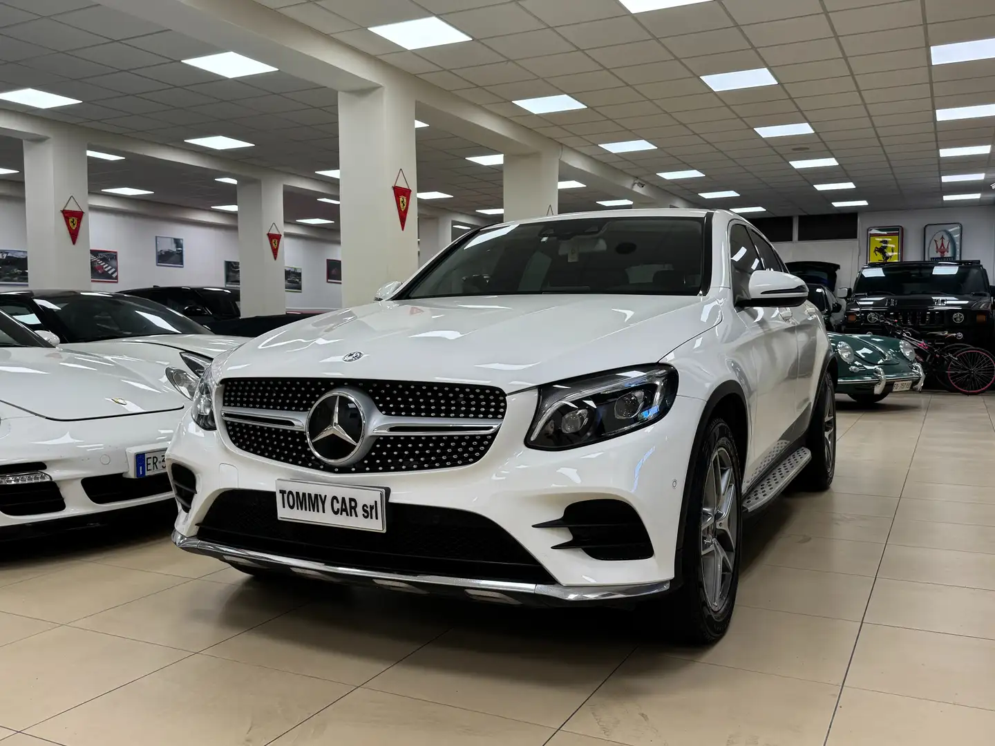 Mercedes-Benz GLC 250 GLC Coupe 250 d Exclusive 4matic auto PERMUTE!!!!! Weiß - 1