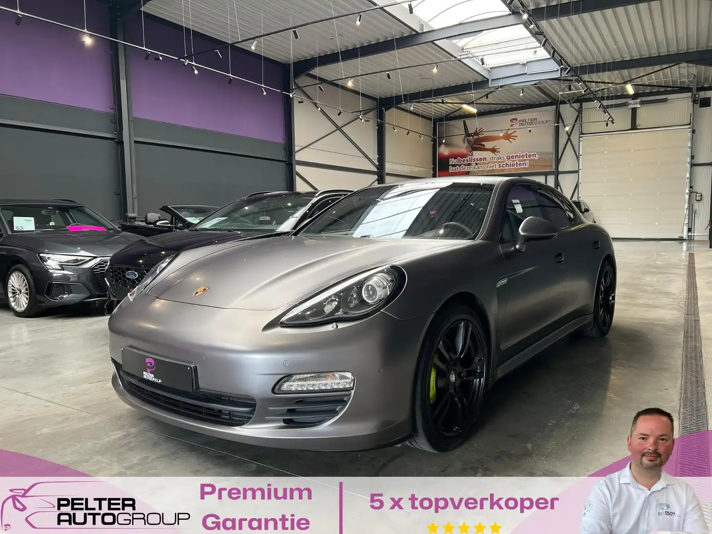 Porsche Panamera 3.0 V6 Hybride 333Pk Full opt. Gri - 1