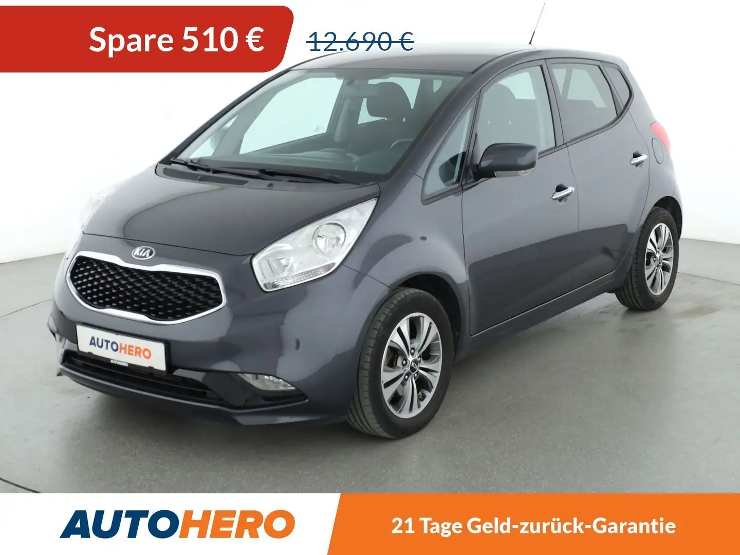Kia Venga 1.6 UEFA Euro 2016 Aut.*CAM*PDC*SHZ*KLIMA* Grau - 1