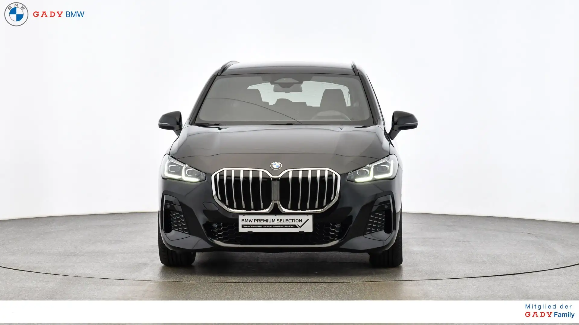 BMW 218 d M-Sportpaket Schwarz - 2