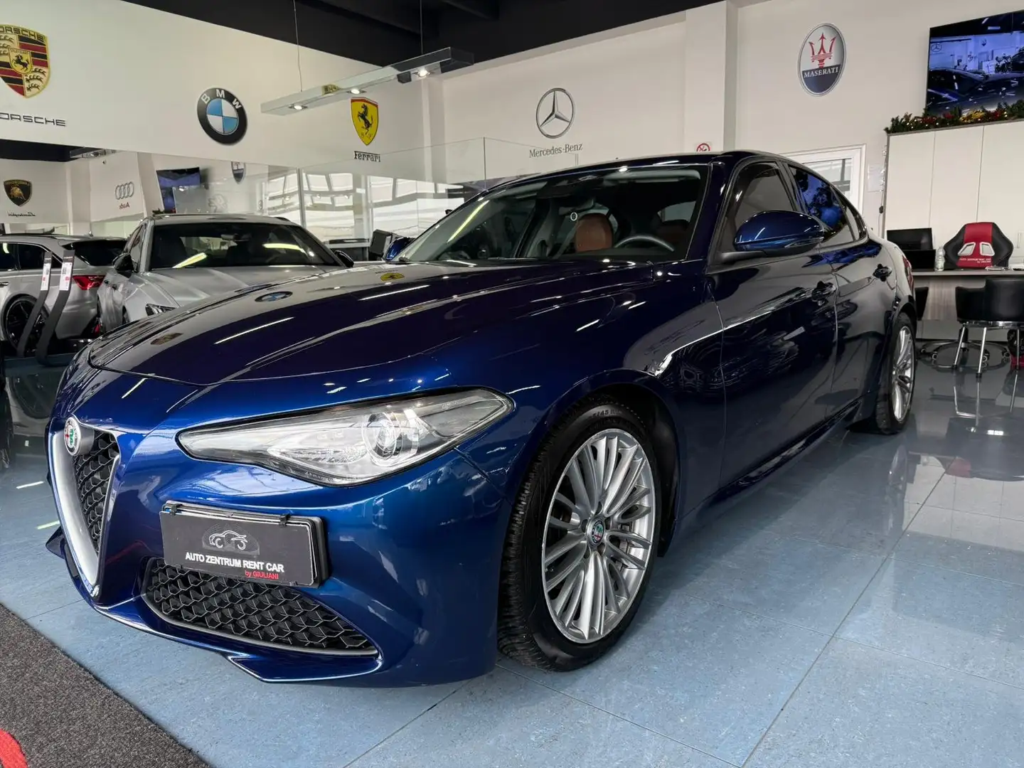 Alfa Romeo Giulia Giulia 2016 2.2 t Super 180cv auto Blau - 2