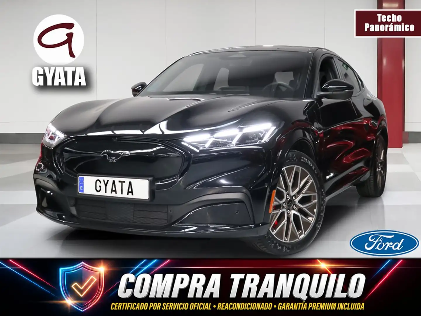 Ford Mustang Mach-E Premium AWD Rango extendido Negro - 1